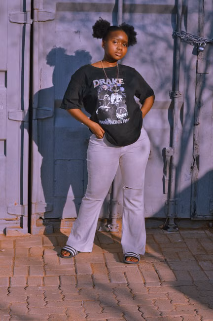 Camiseta Preta Estampada